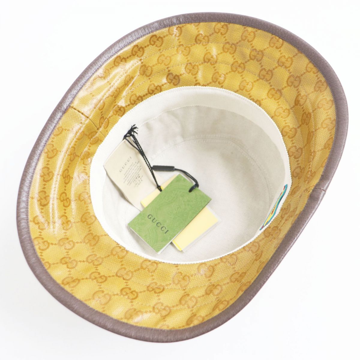 GUCCI hat polyamide (nylon) Beige type Gucci x Adidas collaboration S