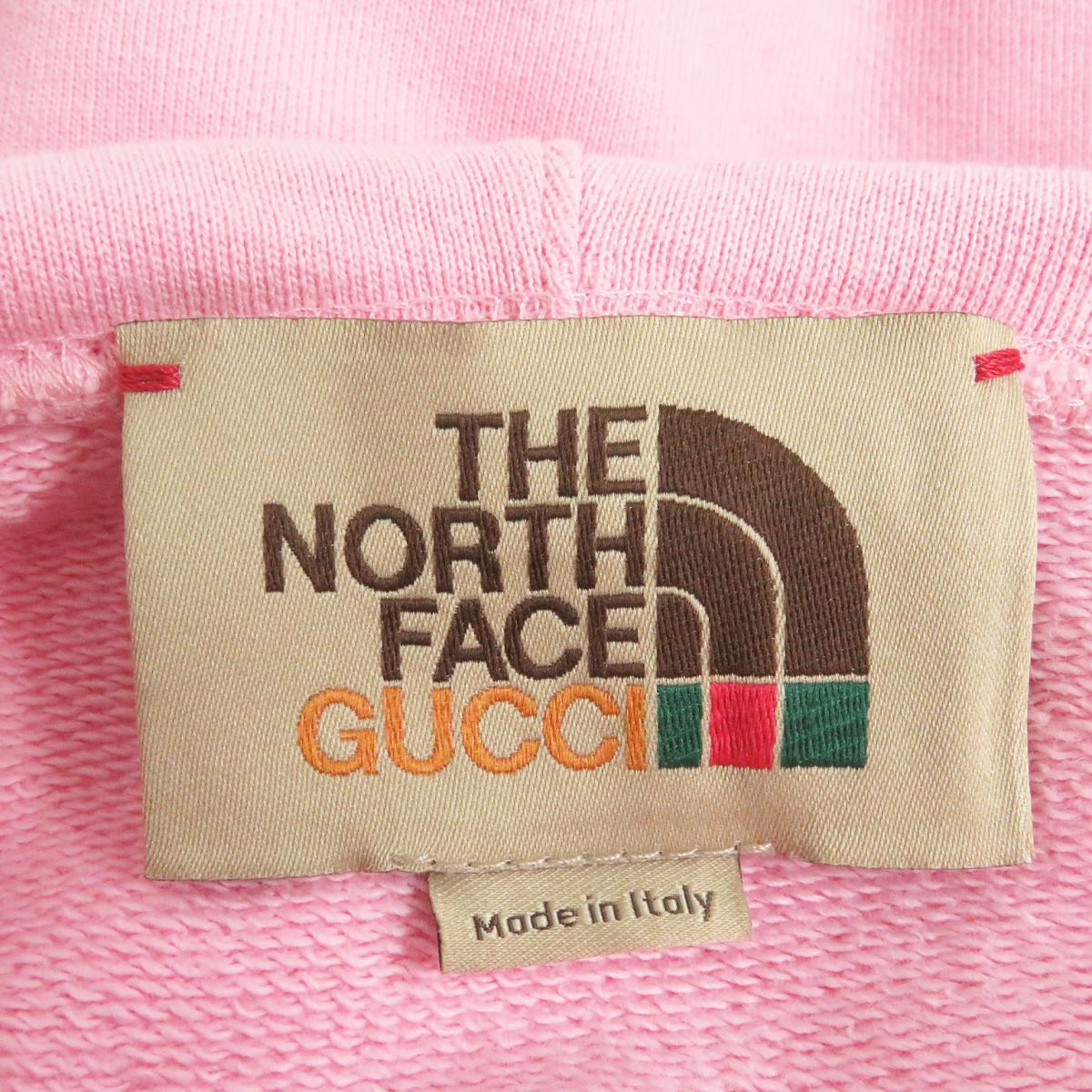 GUCCI sweat Main: 100% cotton pink mens M Used
