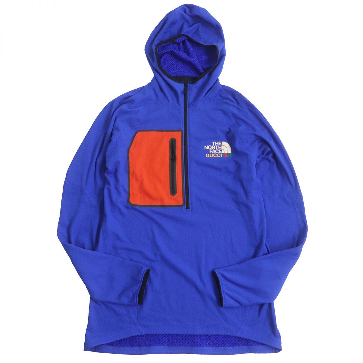 GUCCI Hoodie Main: 100% polyester blue mens M Used