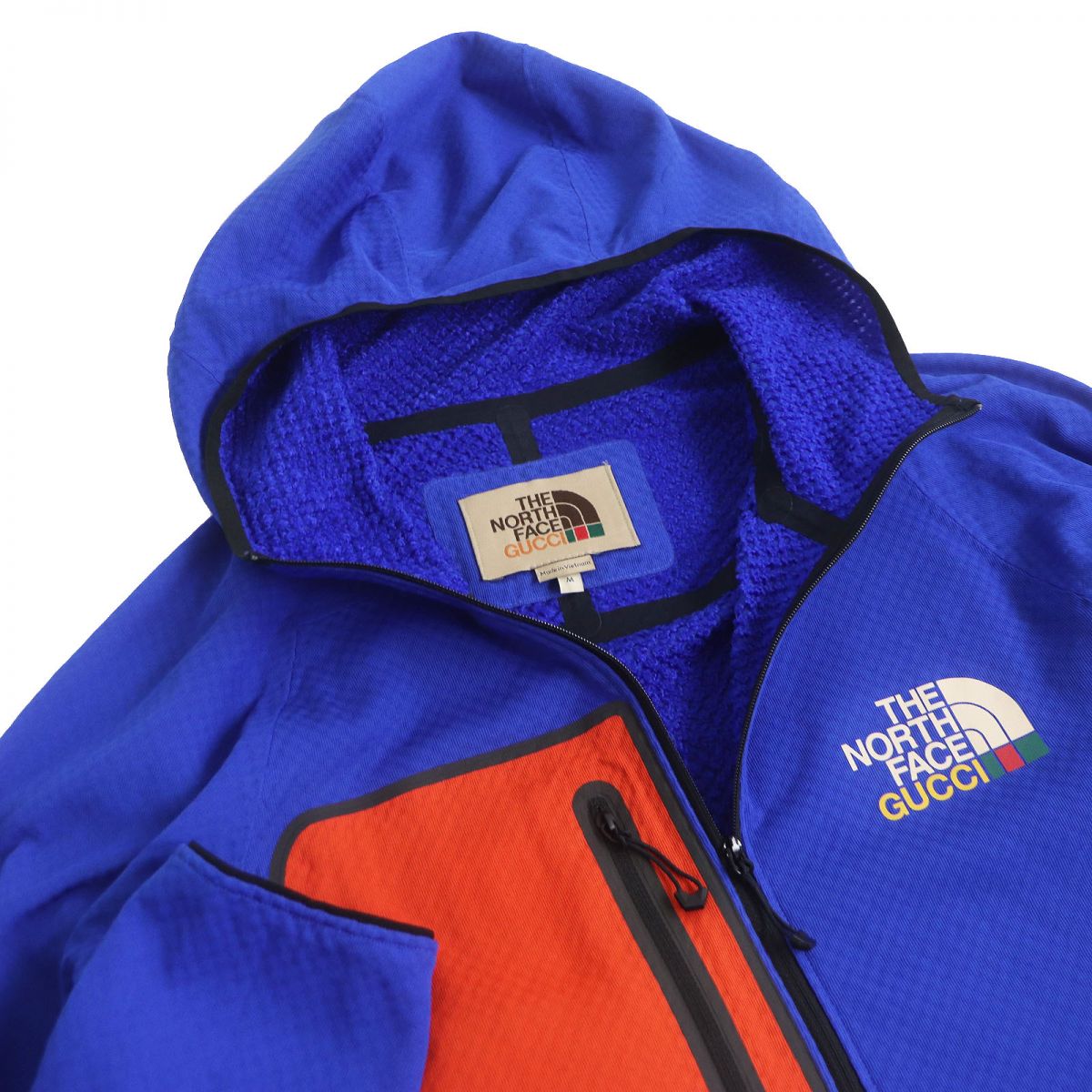 GUCCI Hoodie Main: 100% polyester blue mens M Used