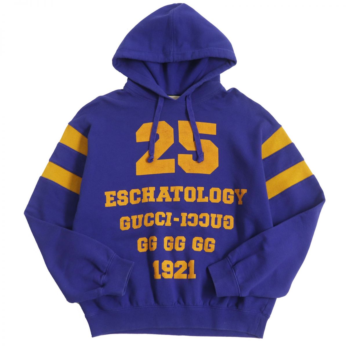 GUCCI Hoodie Main: 100% cotton Blue type mens S Used