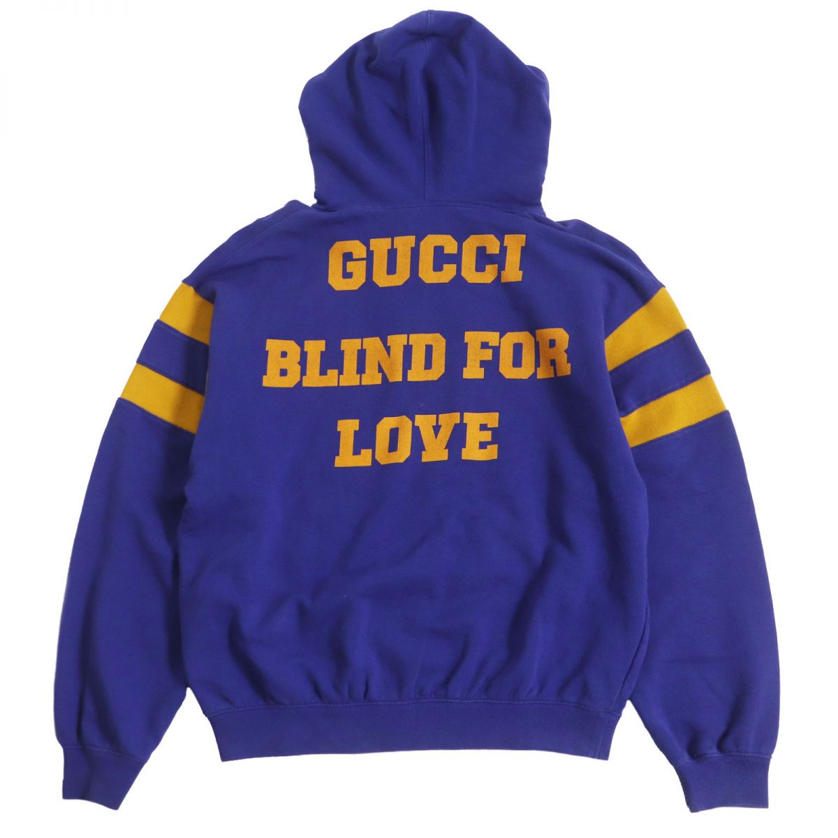 GUCCI Hoodie Main: 100% cotton Blue type mens S Used