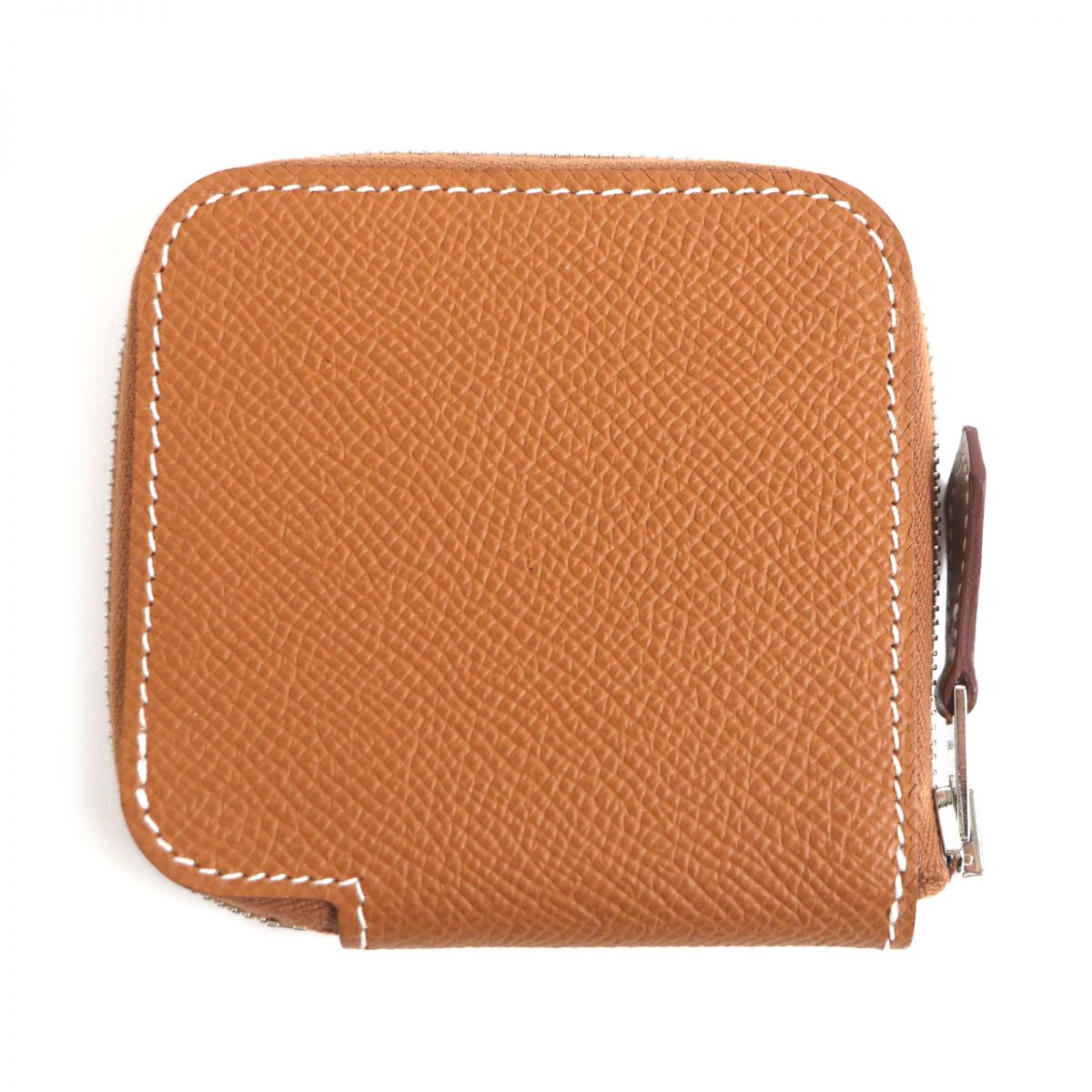 HERMES Coin case Epsom Brown
