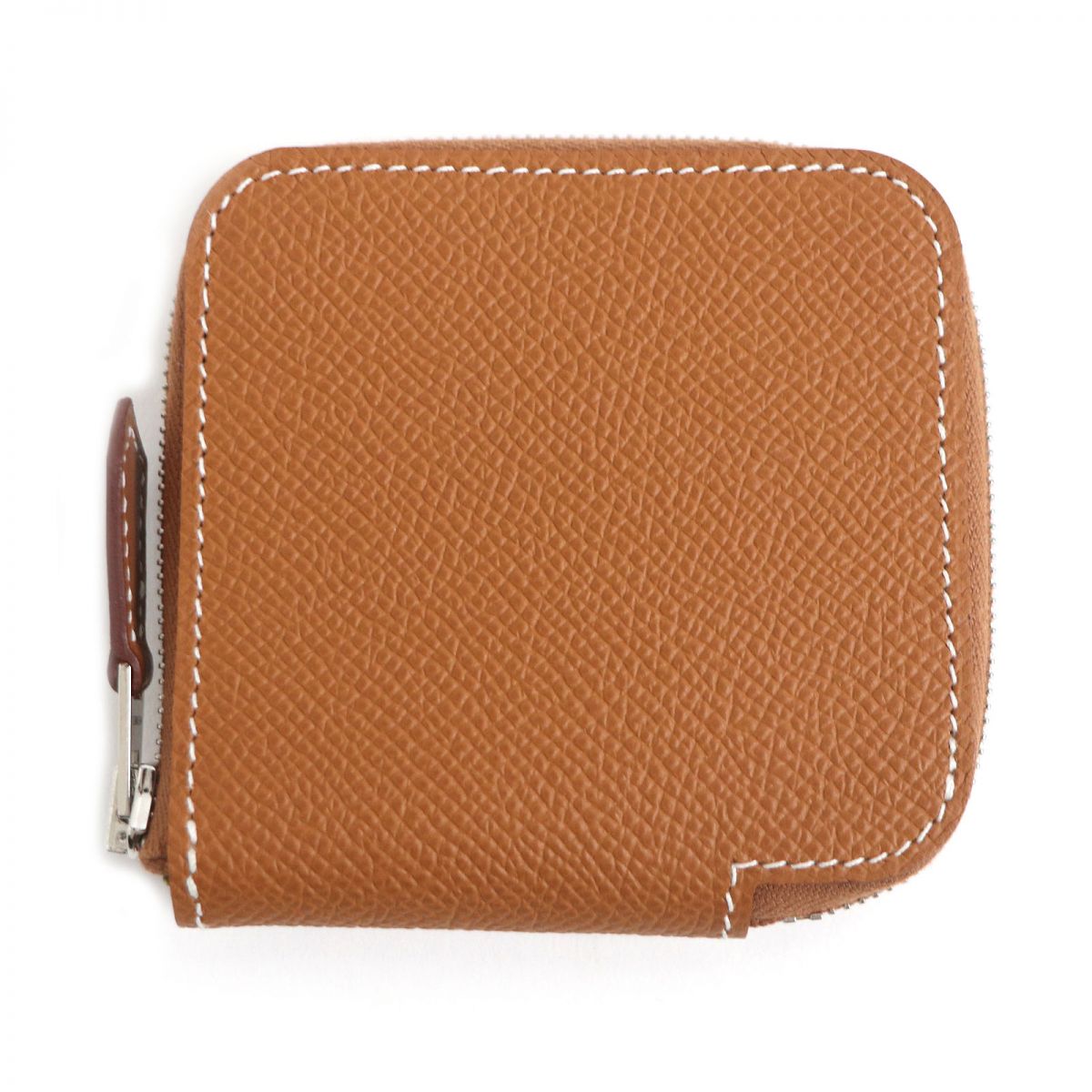 HERMES Coin case Epsom Brown