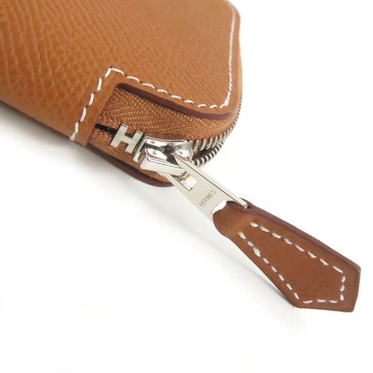 HERMES Coin case Epsom Brown