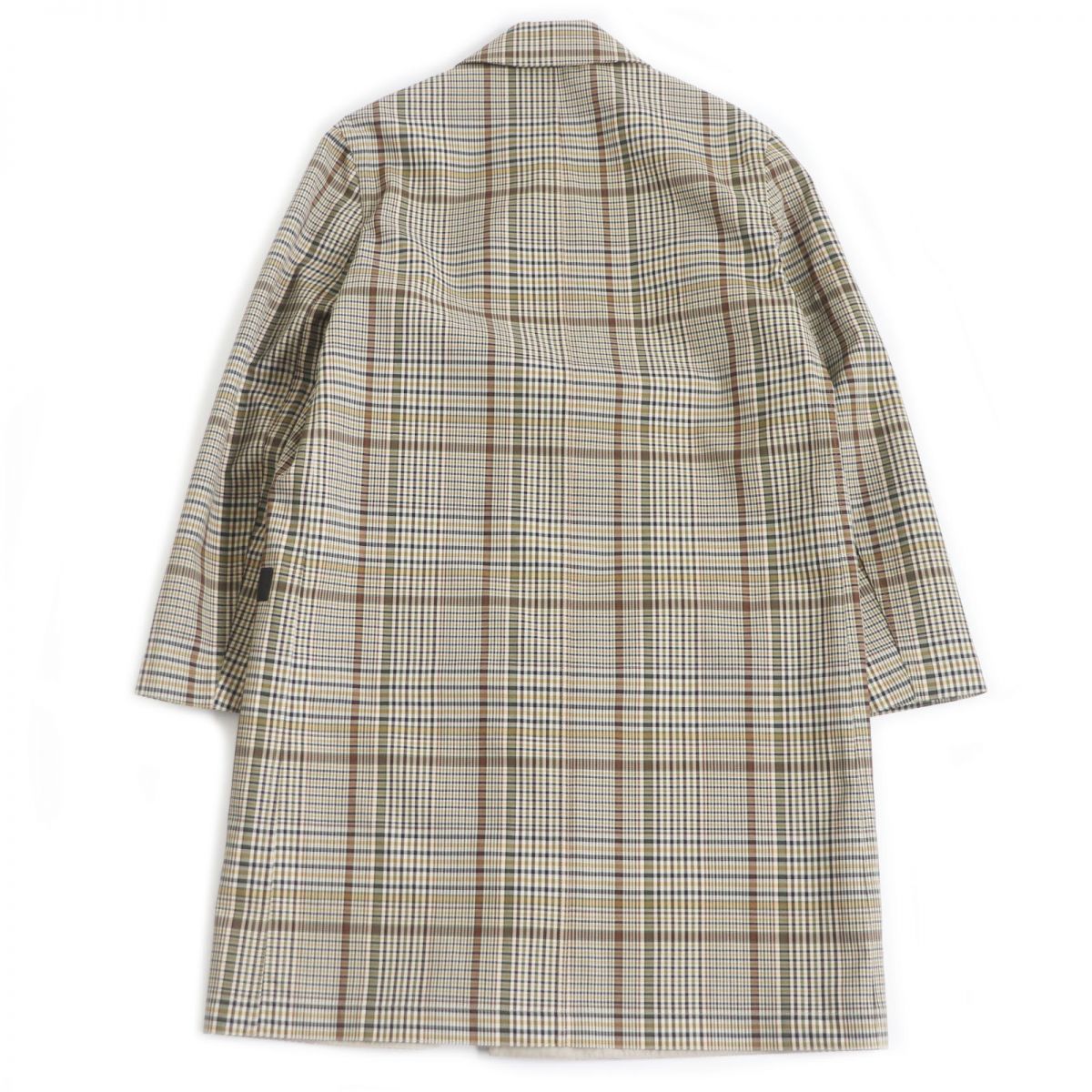 HERMES Stainless collar coat Outer: 100% wool, Lining: 100% cotton, Part: 100% sheepskin Brown type mens 44 Used