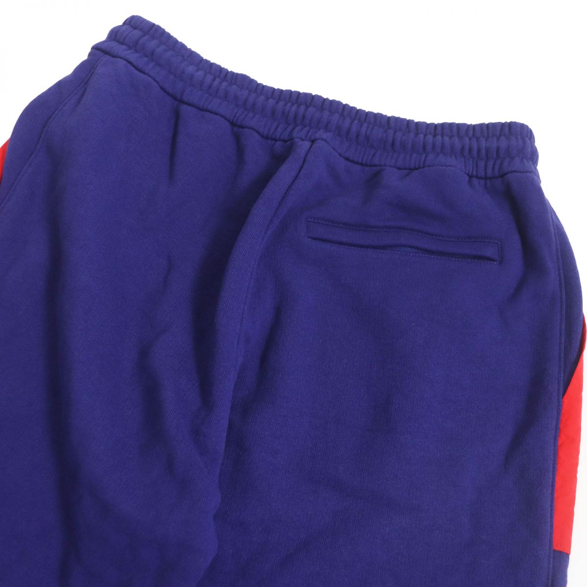 GUCCI Pants Main: 100% cotton, Part: 100% nylon Navy x red mens XS Used