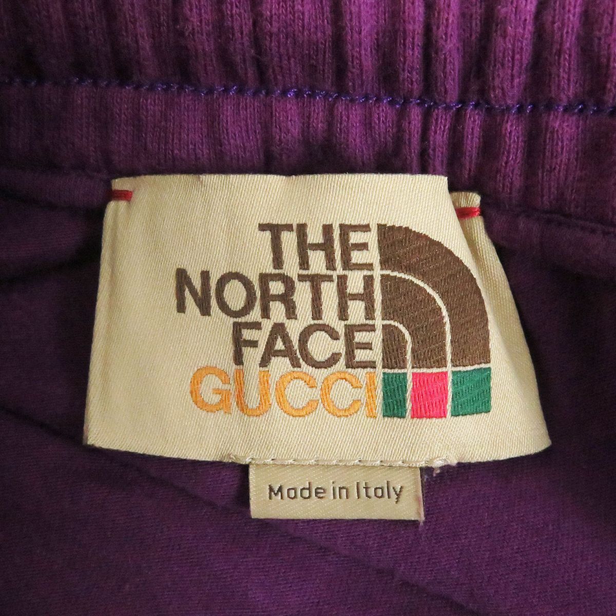 GUCCI Pants Main: 100% cotton, Part: 100% nylon purple mens XS Used