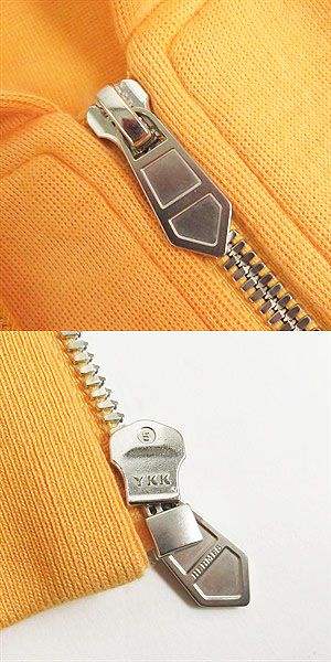 HERMES Hoodie Main: 72% nylon, Main: 26% cotton, Main: 2% polyurethane, Part: 90% cotton, Part: 10% polyurethane Orange mens XXL Used