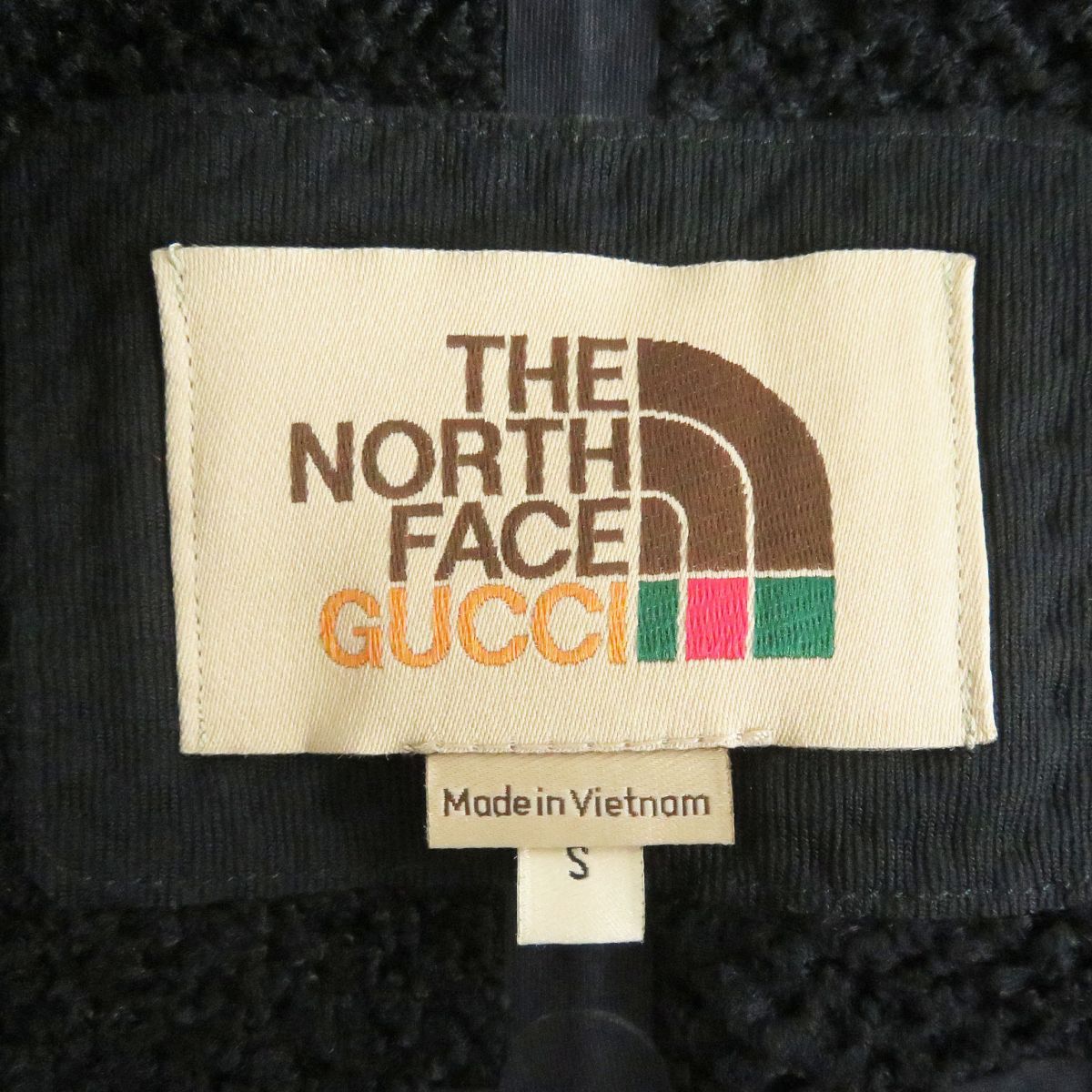 GUCCI Hoodie Main: 100% polyester black mens S Used