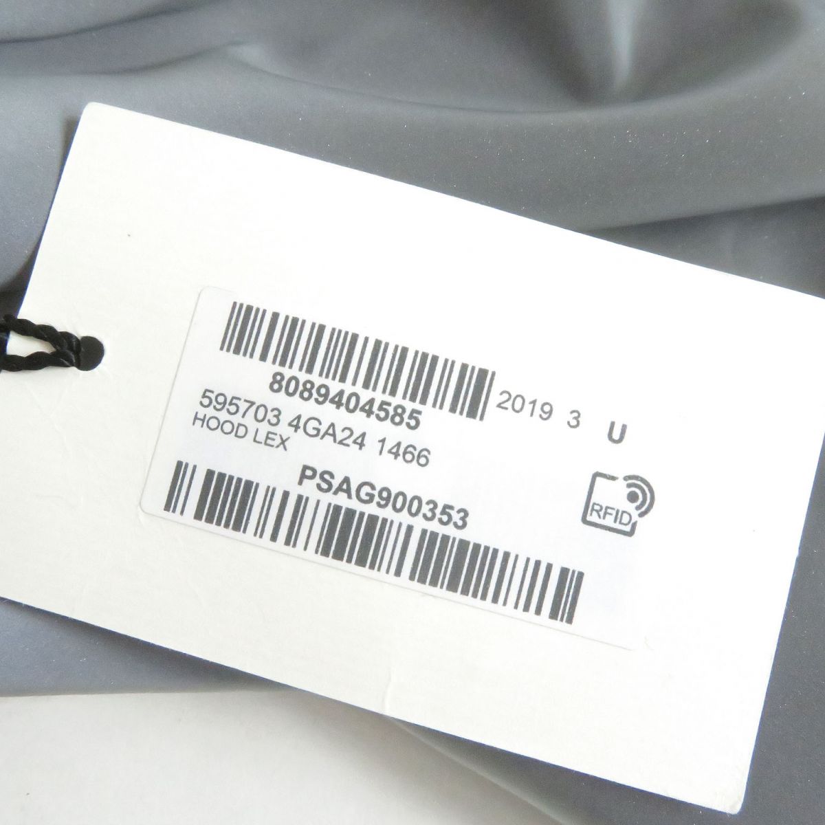 GUCCI Other tops Outer material: 80% nylon, Outer material: 20% polyurethane, Part: 100% nylon, Part: 100% polyester Silver mens M Used