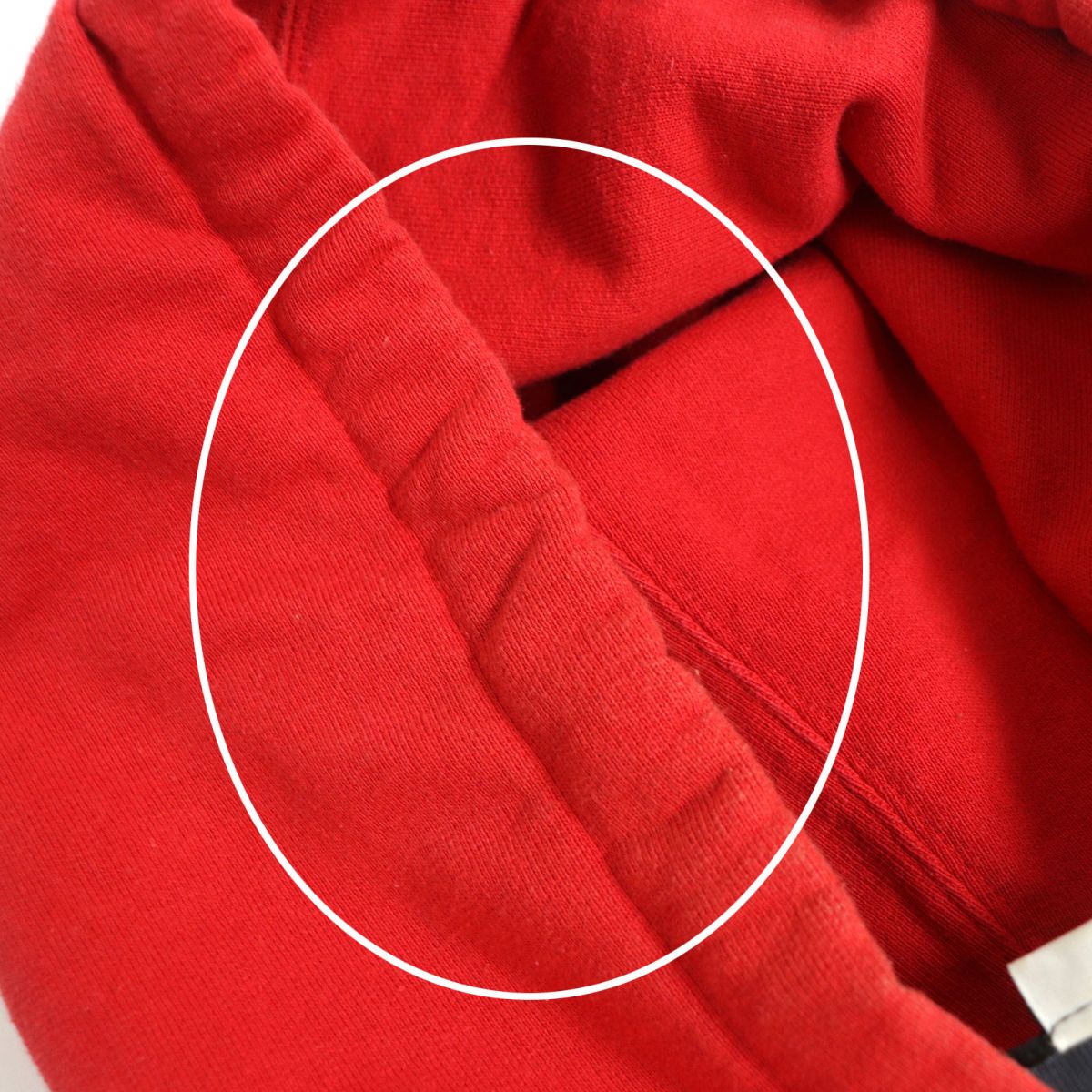 GUCCI Hoodie Main: 100% cotton Red mens XS Used
