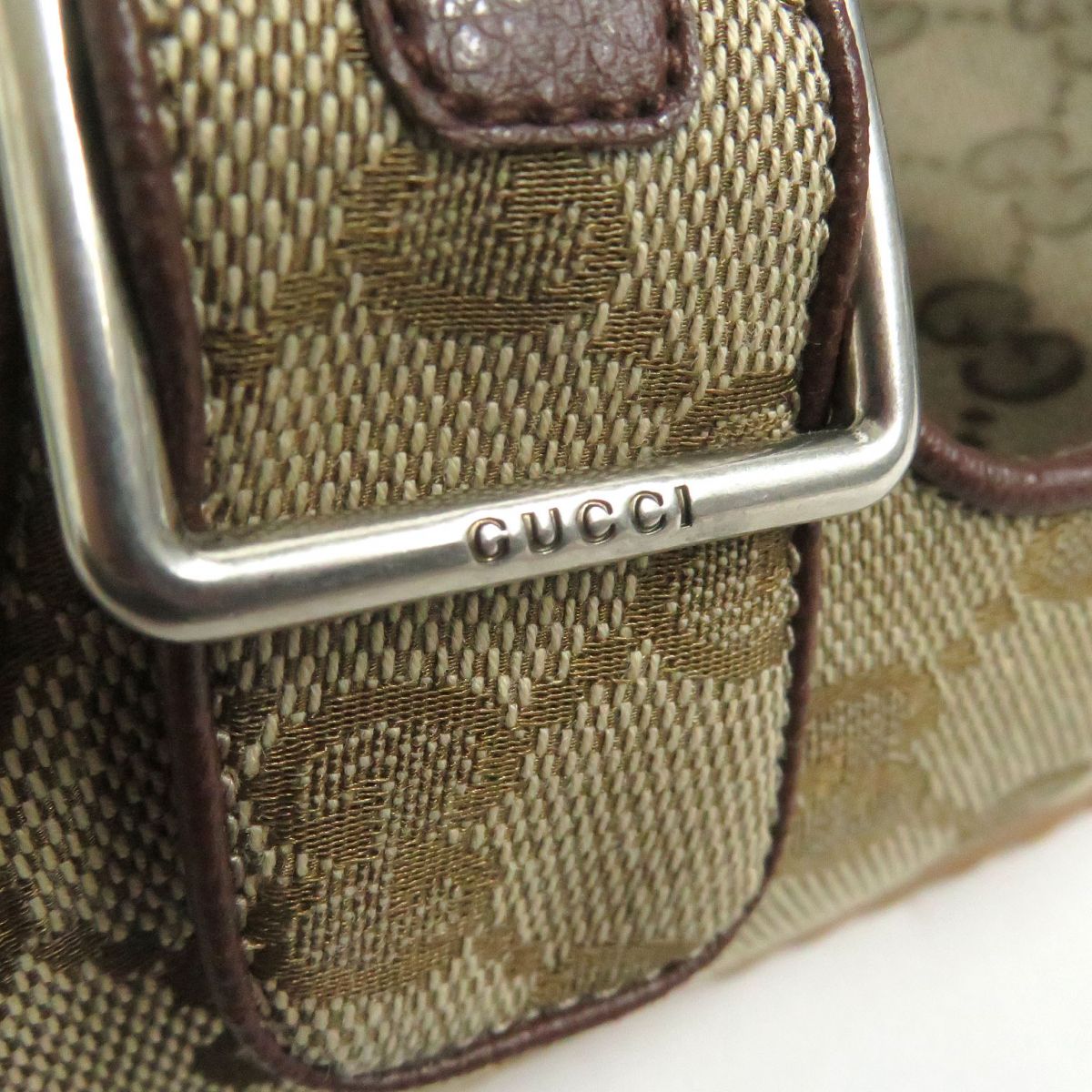 GUCCI Sandals Main: GG canvas beige mens 6 Used