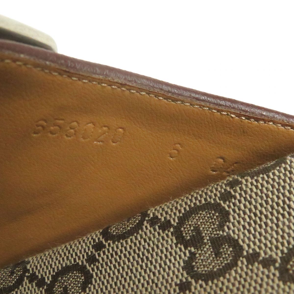 GUCCI Sandals Main: GG canvas beige mens 6 Used