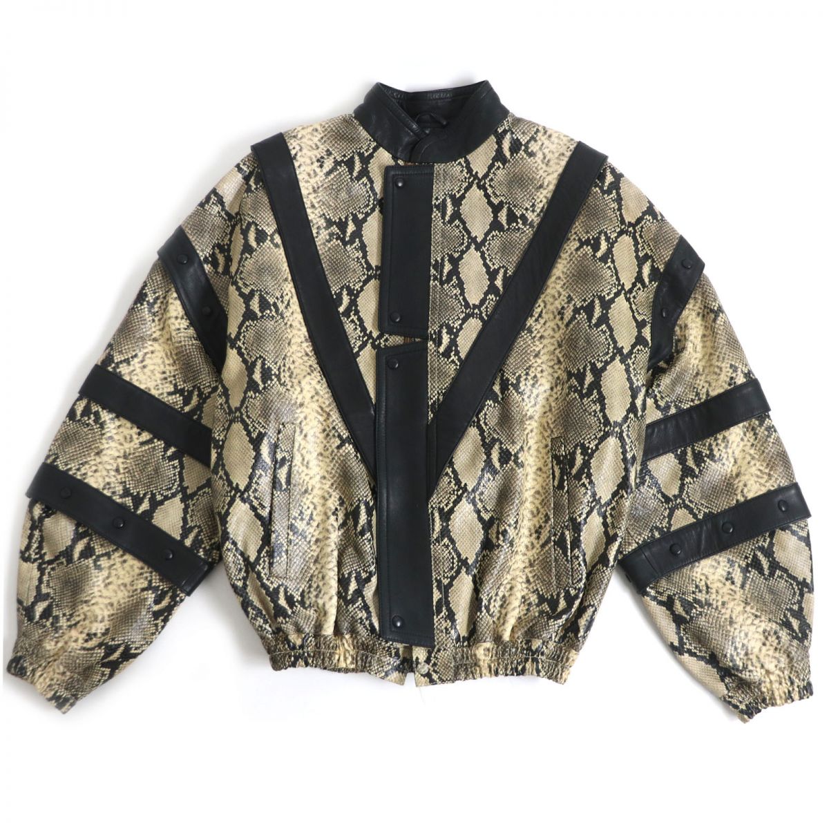 GUCCI Blouson See photo Black x Beige type mens Used