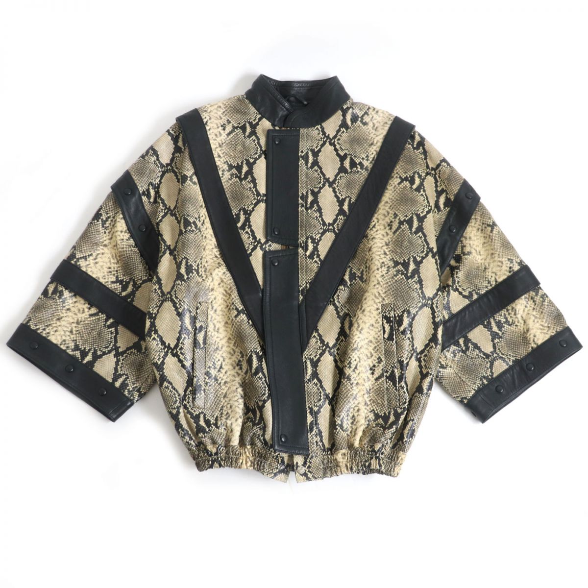 GUCCI Blouson See photo Black x Beige type mens Used