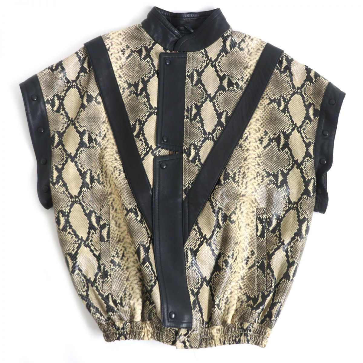 GUCCI Blouson See photo Black x Beige type mens Used