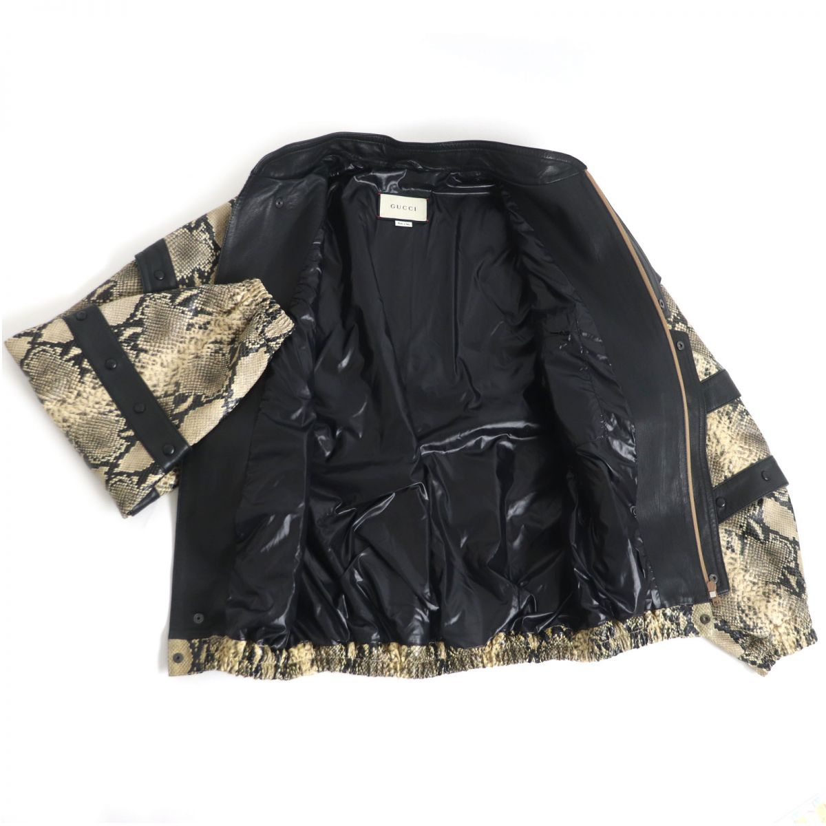 GUCCI Blouson See photo Black x Beige type mens Used