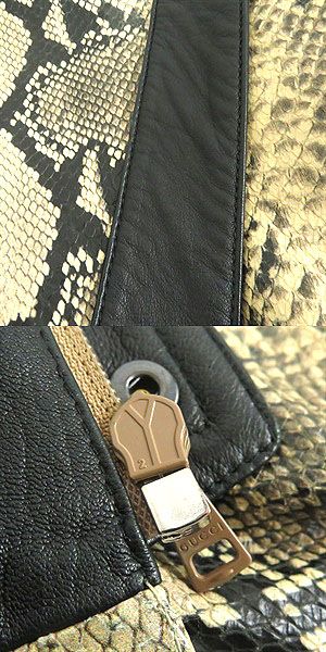 GUCCI Blouson See photo Black x Beige type mens Used