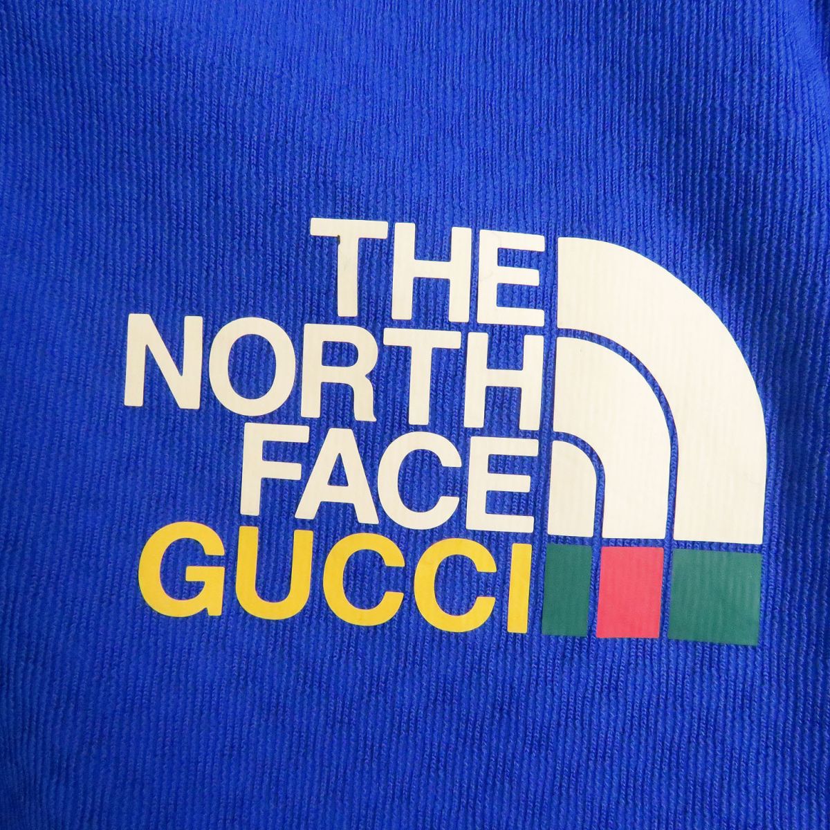 GUCCI Hoodie Main: 100% polyester blue mens M Used