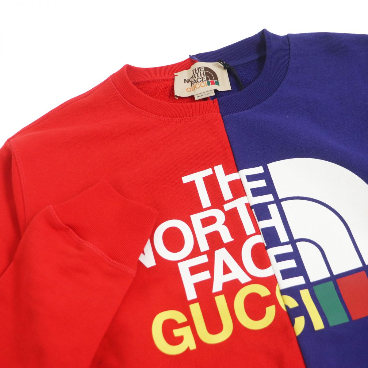 GUCCI sweat 671500 cotton Red blue XS (170/88A)
