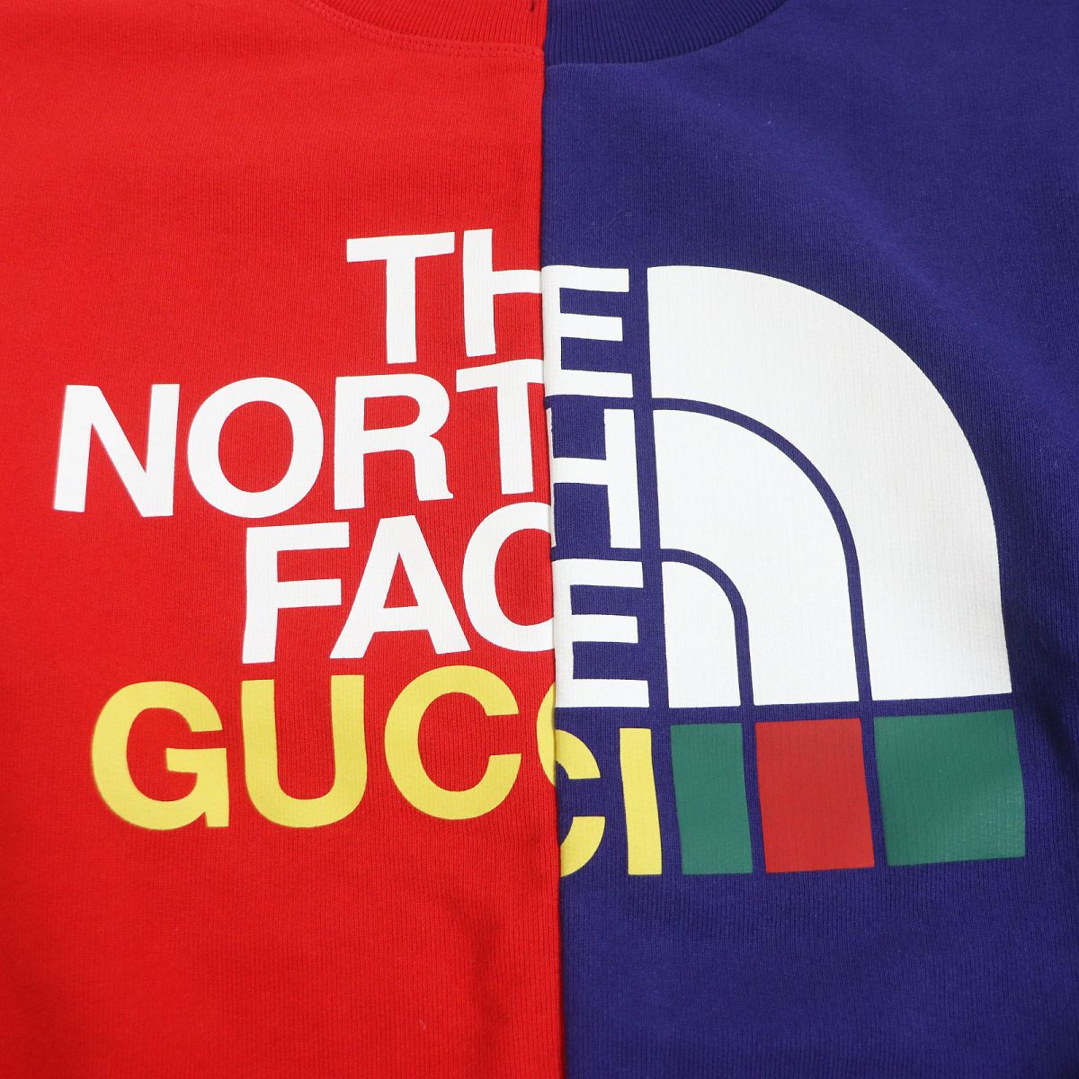 GUCCI sweat 671500 cotton Red blue XS (170/88A)
