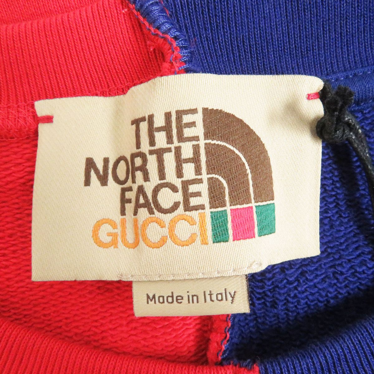 GUCCI sweat 671500 cotton Red blue XS (170/88A)