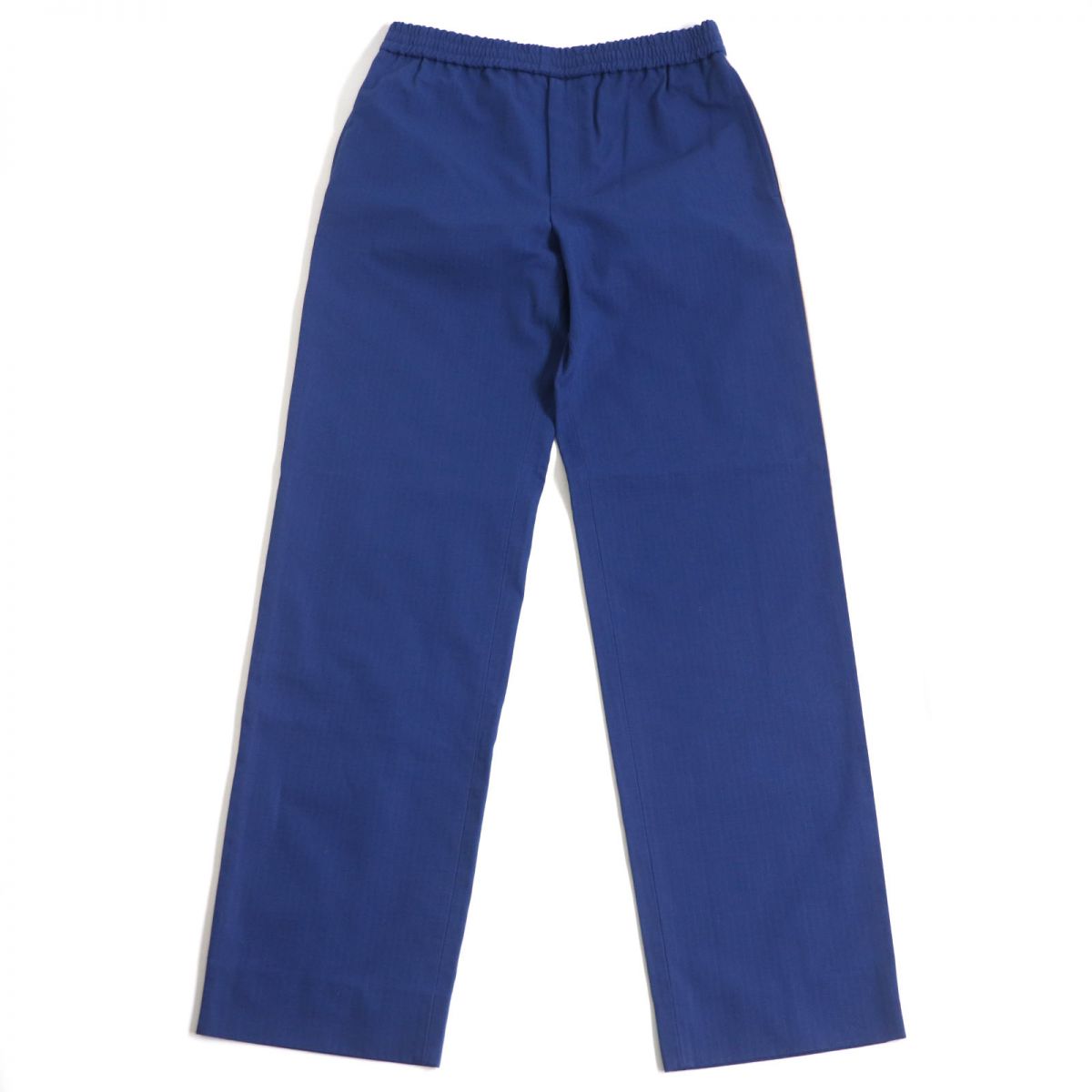GUCCI Pants Outer material: 70% cotton, Outer material: 30% nylon, Part: 96% polyester, Part: 4% cotton blue mens 46 Used