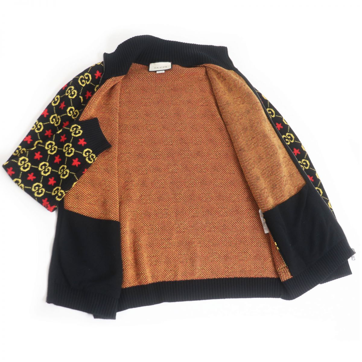 GUCCI knit Main: 100% cotton Black type mens S Used