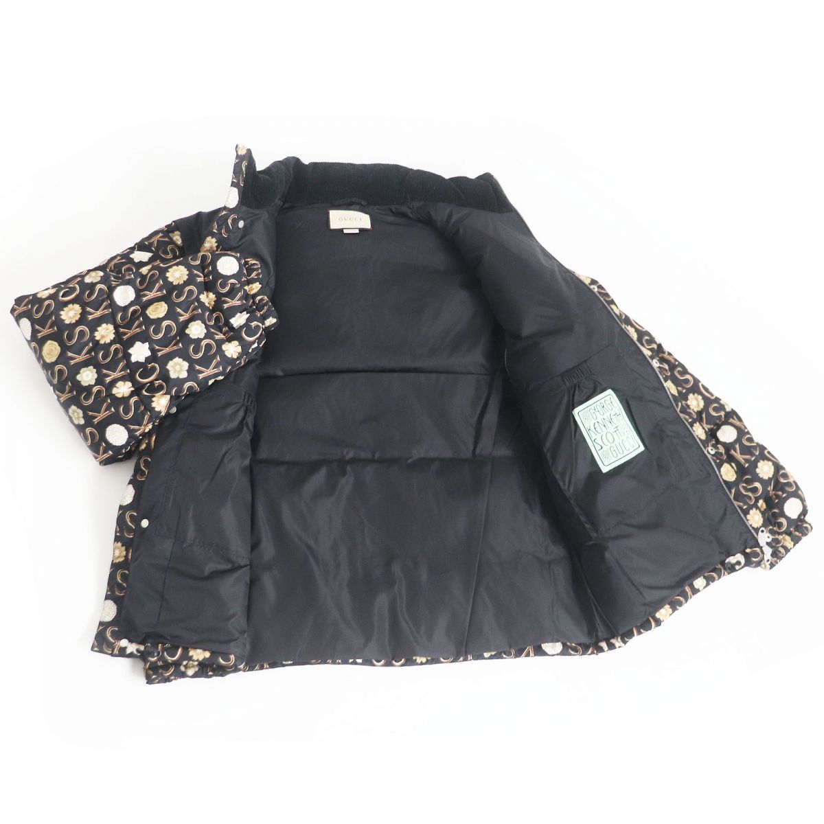 GUCCI Down vest Nylon Black type 50
