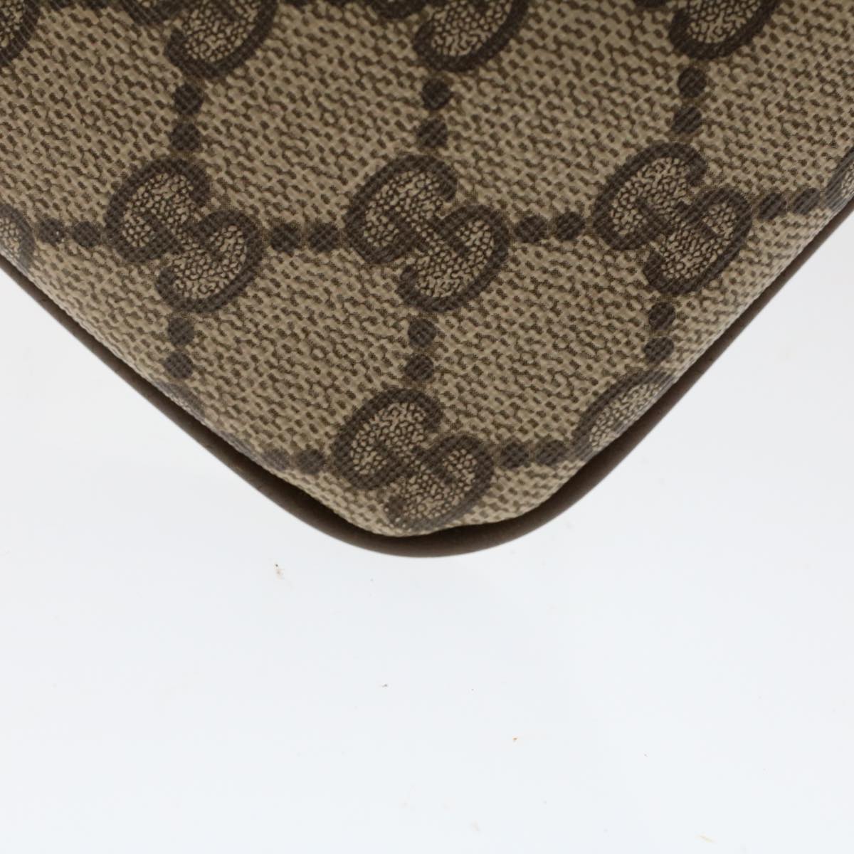 GUCCI GG Canvas Web Sherry Line Shoulder Bag Beige Red Green  tb748