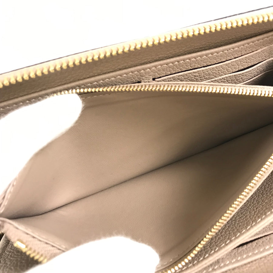 LOUIS VUITTON Bicolor Monogram Emplant Zippy Wallet M69794 Long wallet Round zipper