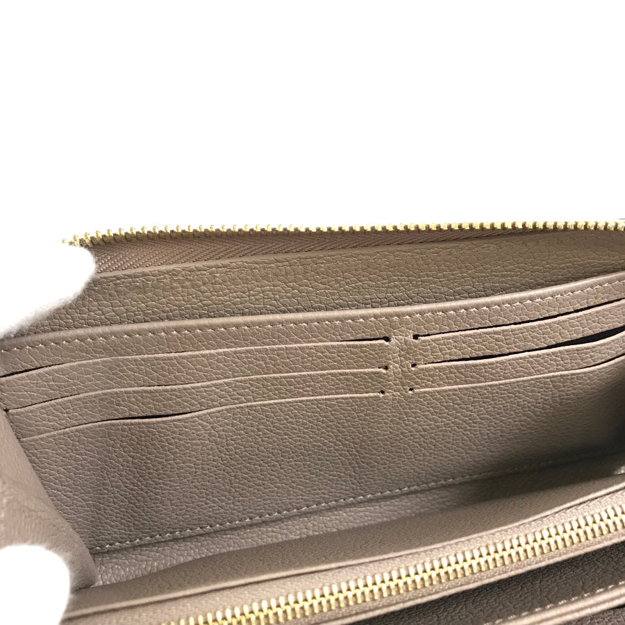 LOUIS VUITTON Bicolor Monogram Emplant Zippy Wallet M69794 Long wallet Round zipper