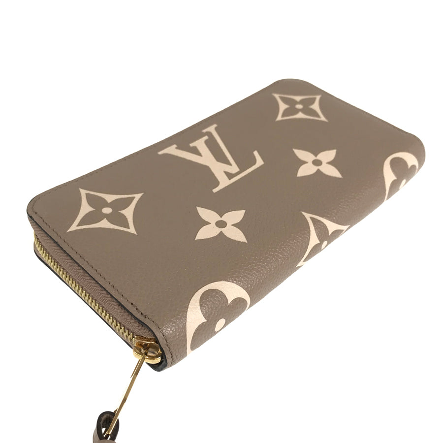 LOUIS VUITTON Bicolor Monogram Emplant Zippy Wallet M69794 Long wallet Round zipper