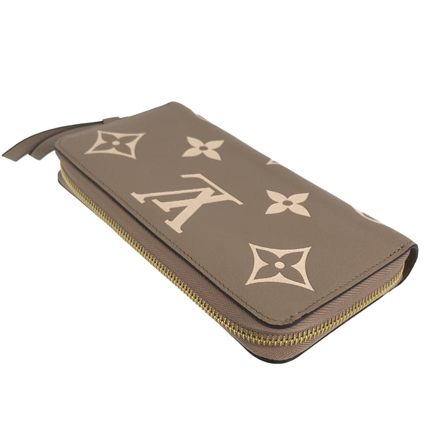 LOUIS VUITTON Bicolor Monogram Emplant Zippy Wallet M69794 Long wallet Round zipper