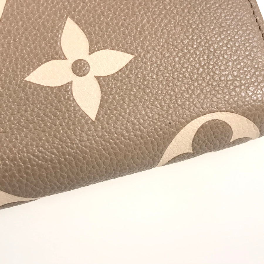 LOUIS VUITTON Bicolor Monogram Emplant Zippy Wallet M69794 Long wallet Round zipper
