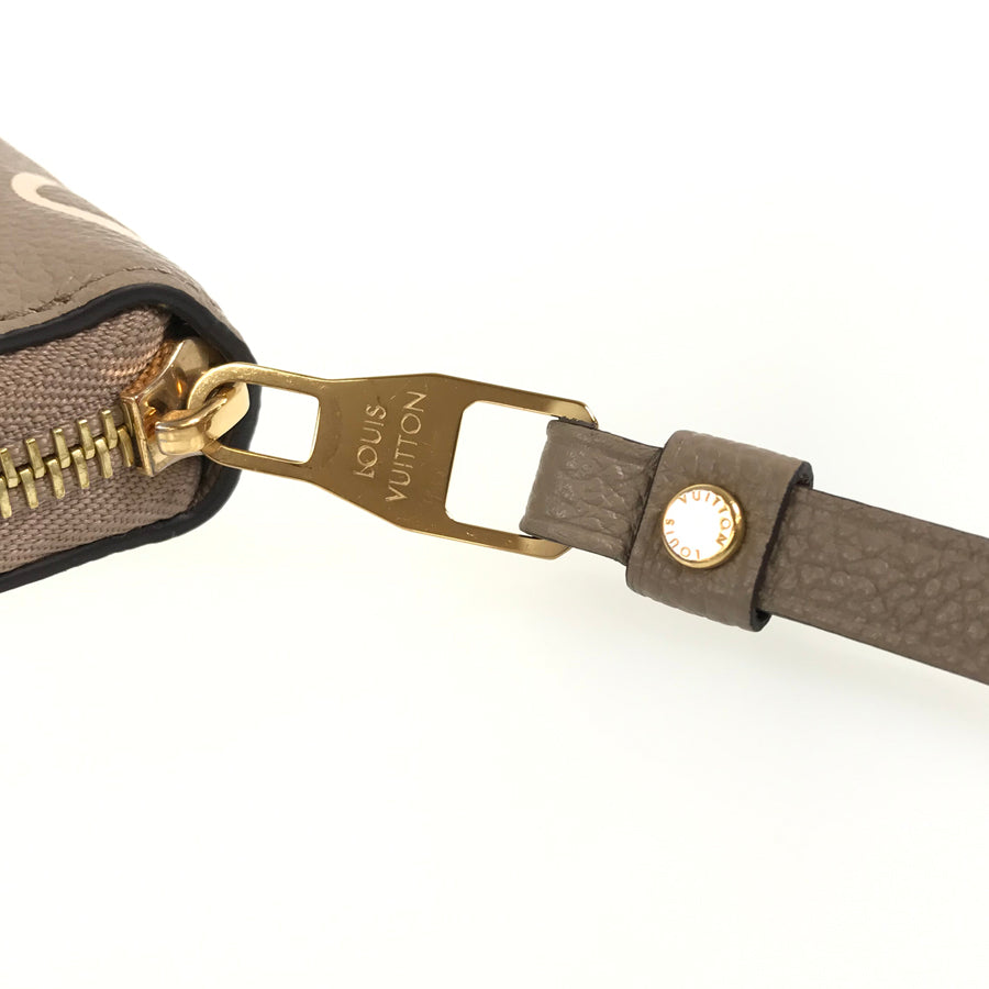 LOUIS VUITTON Bicolor Monogram Emplant Zippy Wallet M69794 Long wallet Round zipper