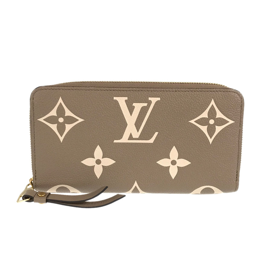 LOUIS VUITTON Bicolor Monogram Emplant Zippy Wallet M69794 Long wallet Round zipper