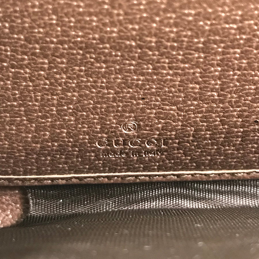 GUCCI Jumbo GG 658634 Long wallet Round zipper
