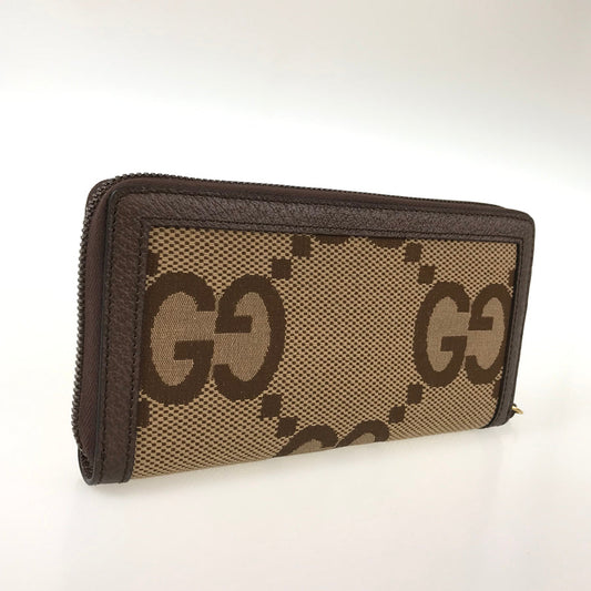 GUCCI Jumbo GG 658634 Long wallet Round zipper