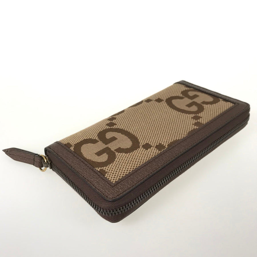 GUCCI Jumbo GG 658634 Long wallet Round zipper