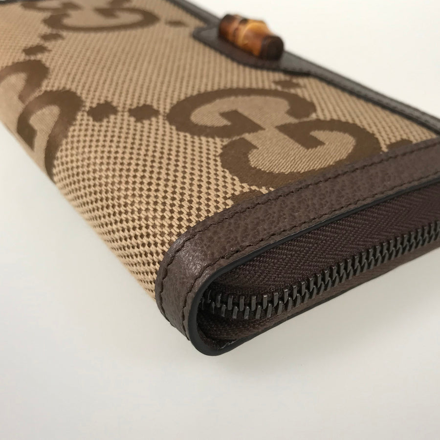 GUCCI Jumbo GG 658634 Long wallet Round zipper