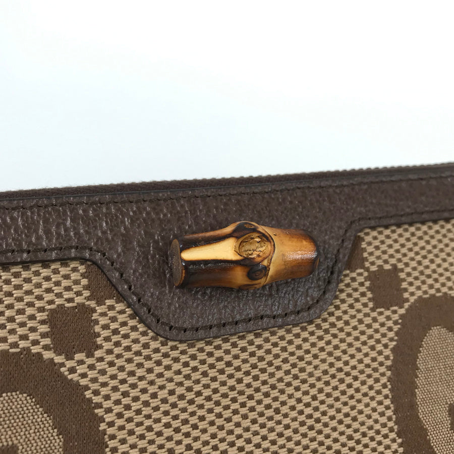 GUCCI Jumbo GG 658634 Long wallet Round zipper