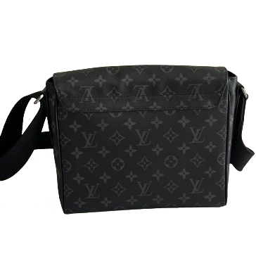 Louis Vuitton District PM Messenger, Monogram Eclipse Noir