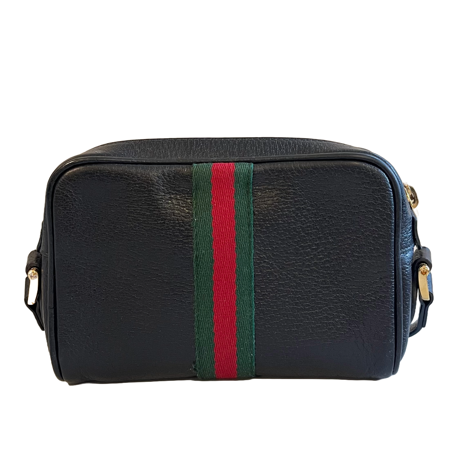 Gucci Ophidia Mini Shoulder Bag, Black Leather