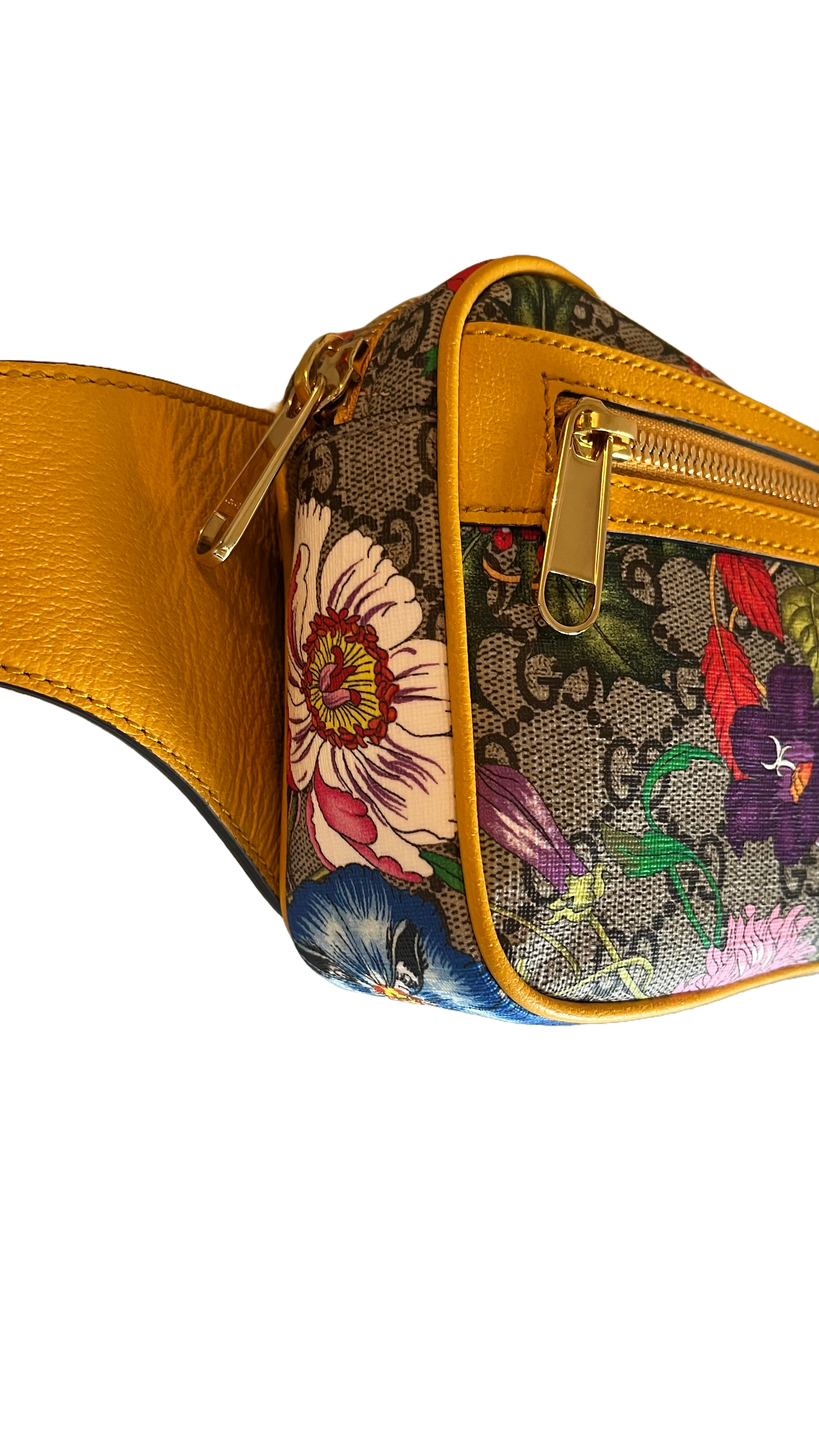 Gucci GG Supreme Monogram Flora Ophidia Belt Bag