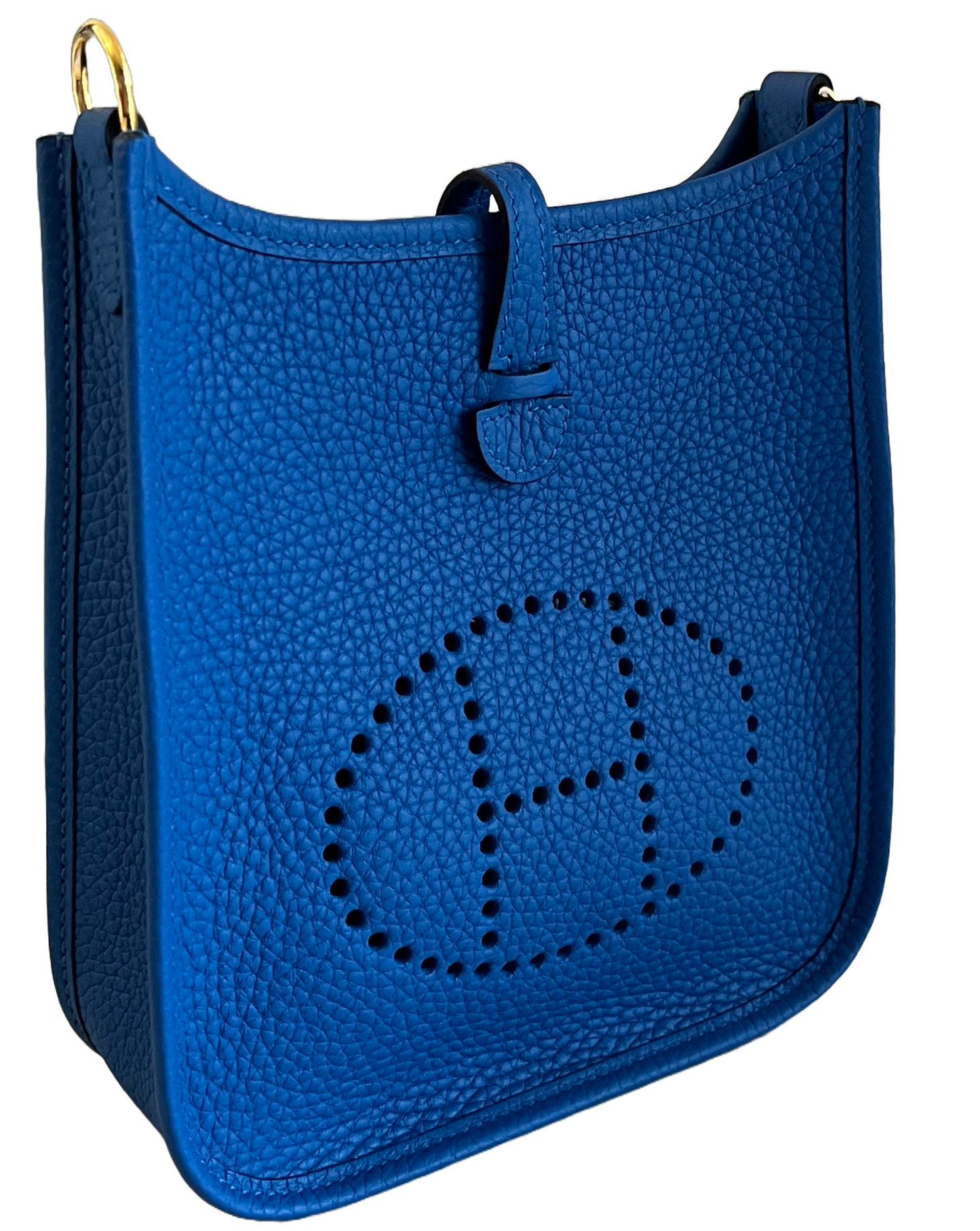 Hermes Evelyne TPM 16 Blue Frida