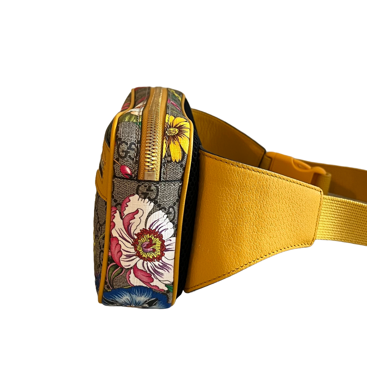 Gucci GG Supreme Monogram Flora Ophidia Belt Bag