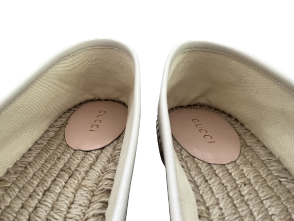 Gucci espadrilles, Web Cream Canvas