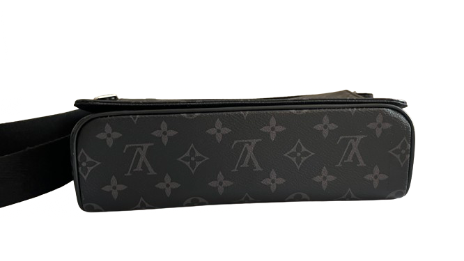 Louis Vuitton District PM Messenger, Monogram Eclipse Noir